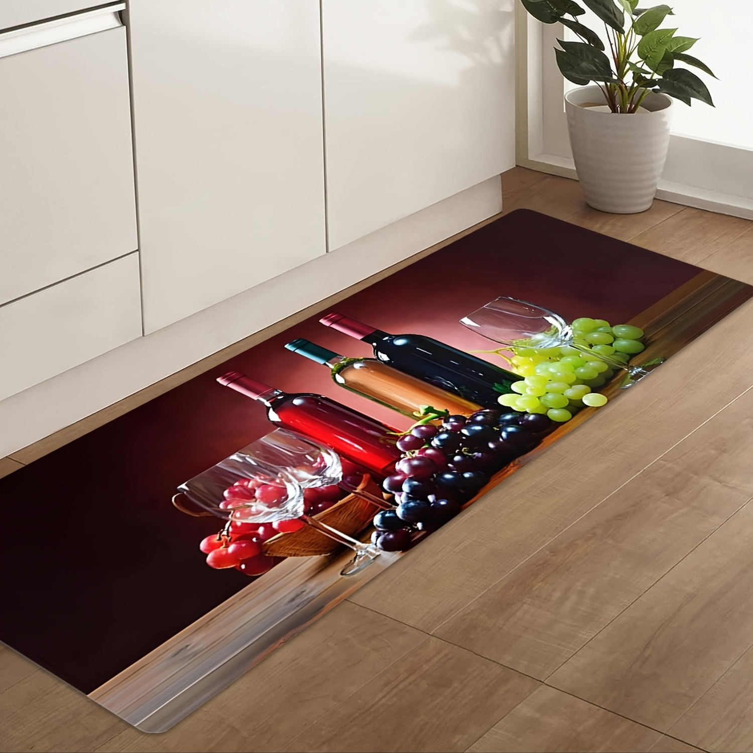 Commercial Printing Supplies Usa - Tapete longo com estampa de uva