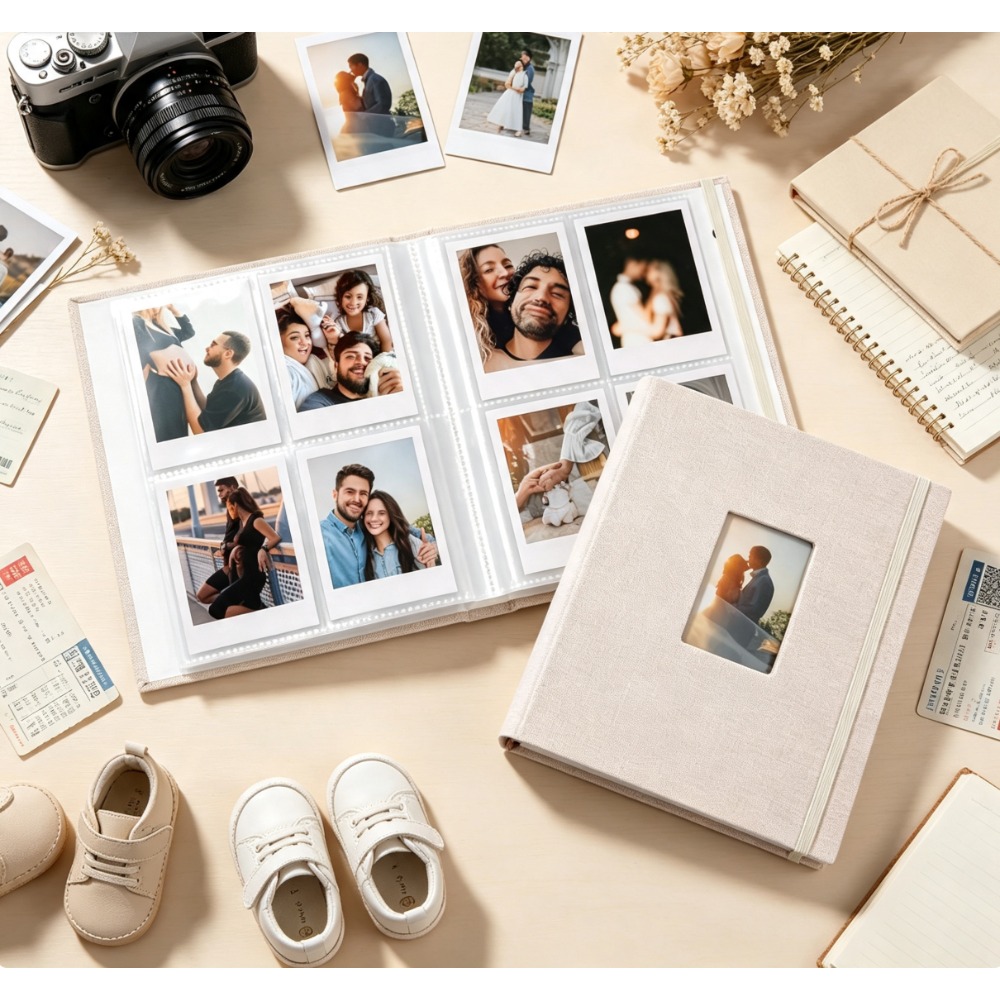 Commercial Book Printing Machines - Álbum de Fotos Instantâneas Compacto em