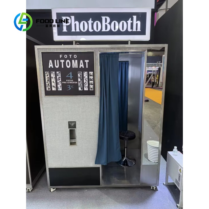 Commercial Photo Printing Kiosk - Quiosque de cabine fotográfica retro comercial