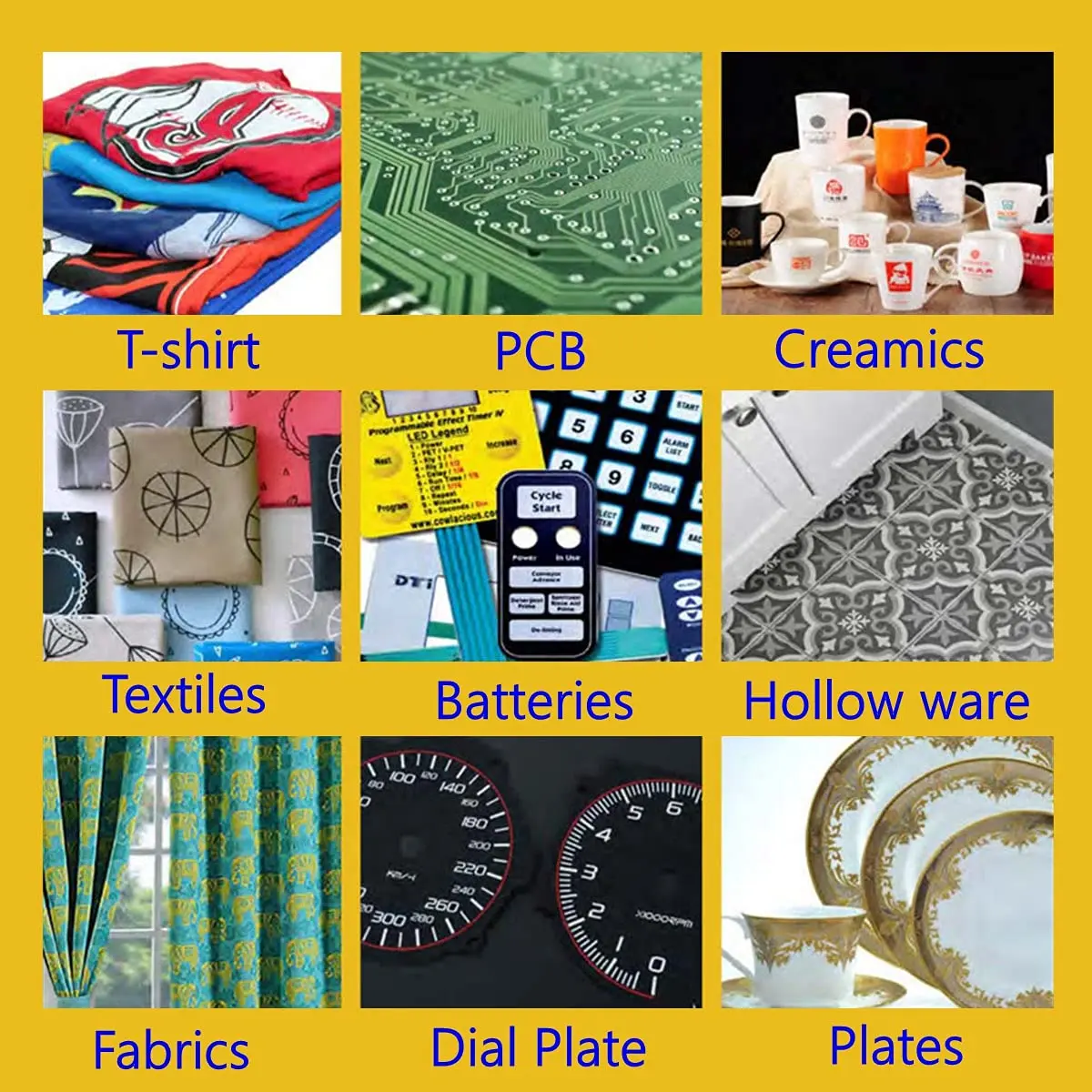 Tela de Serigrafia Amarela de  - Commercial Printing Supplies Usa avaliação e preço