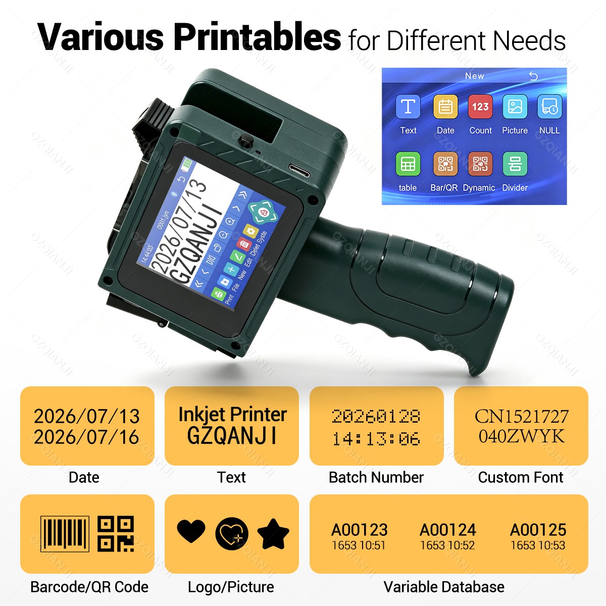 Impressora Mini Inkjet Bluetoo - Commercial Printing Network avaliação e preço