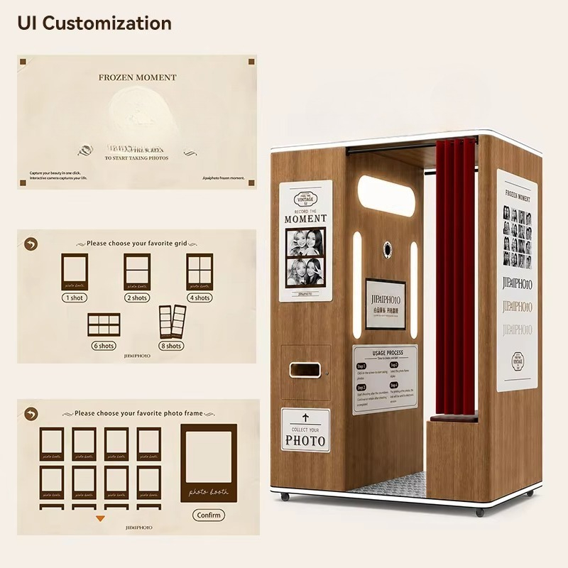 Quiosque de cabine fotográfica - Commercial Photo Printing Kiosk avaliação e preço