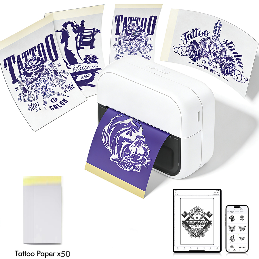 C50 mini impressora de tatuage - Commercial Book Printing Machines avaliação e preço