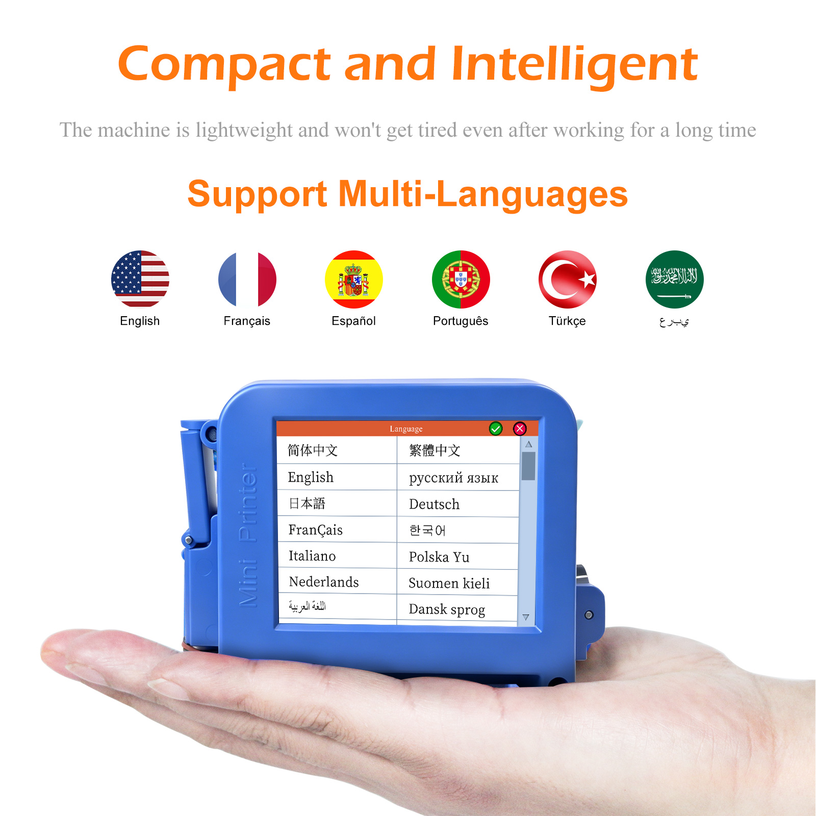 Impressora Portátil Mini Inkje - Commercial Book Printing Machines avaliação e preço