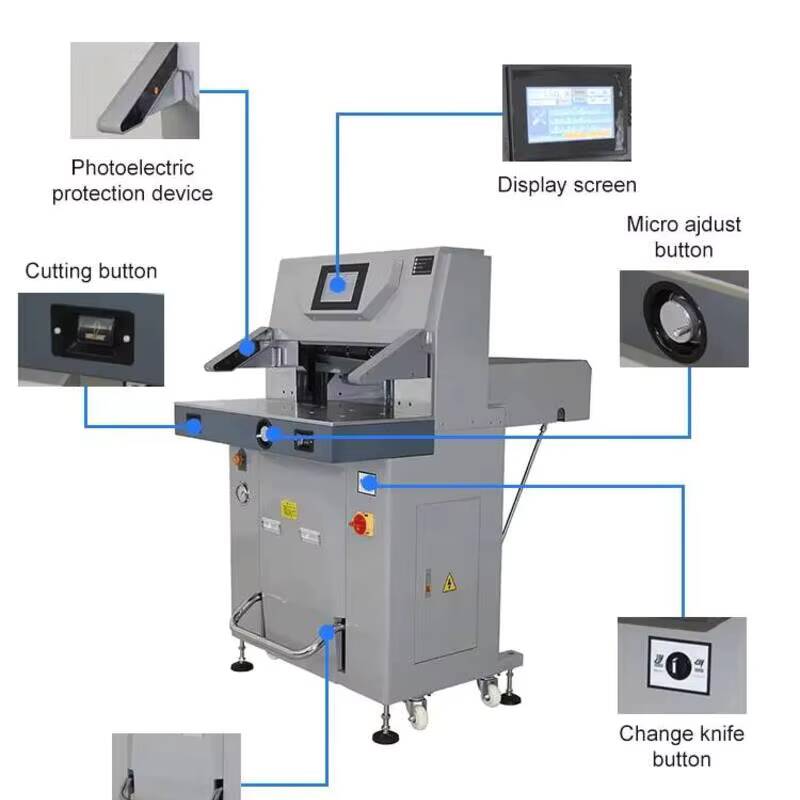 Guilhotina Hidráulica CNC de A - Commercial Book Printing Machines avaliação e preço