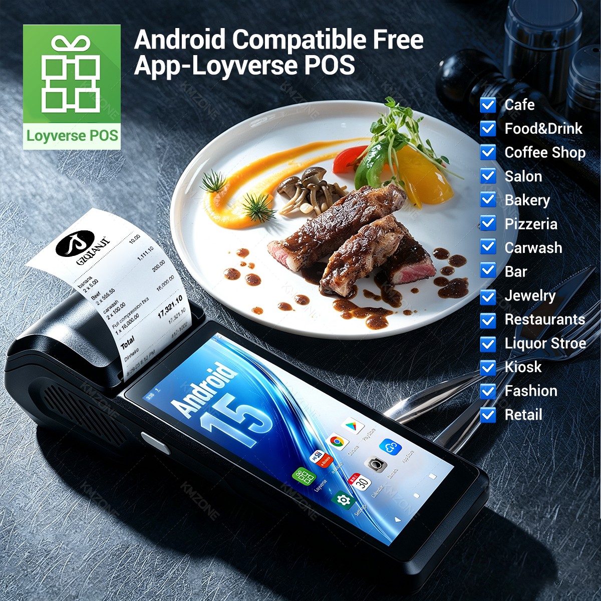 Terminal PDA Android 15 3G32G  - Commercial Printing Network avaliação e preço